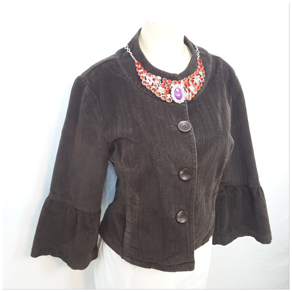 Live a Little Jackets & Blazers - L A L LIVE A LITTLE, Corduroy Blazer/Jacket, Mediu